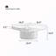Table basse carrée avec base cylindrique-1864445015
