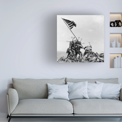 Marcus Jules Plant The Flag Canvas Art