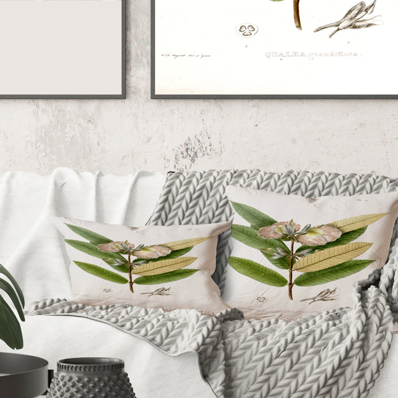 Floral Throw Pillow
