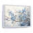 Cadre flottant blanc