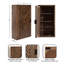 Armoire murale de salle de bain en bois de manguier Mezzeta-119119593