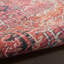 Machine Washable Oriental Red Area Rug-1812820722