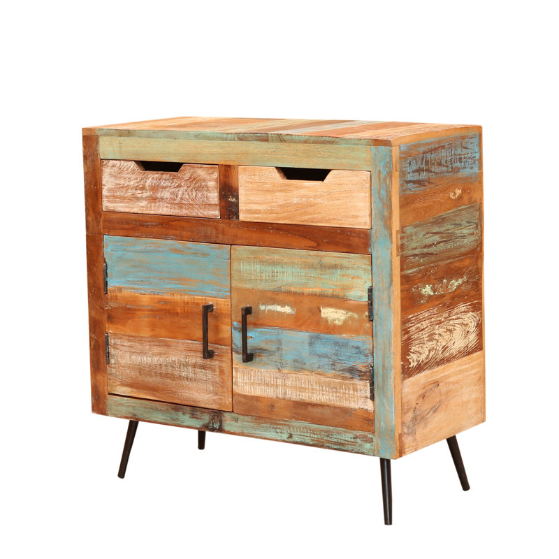 Damek 80cm Solid Wood Sideboard