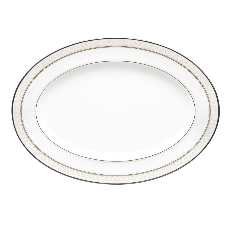 Plateau Noritake Montvale Platinum, 14 po