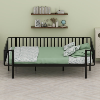 Metal Frame Daybed with Slat Support
