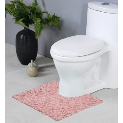 Schoenberger 100% Cotton Contour Bath Mat 20"x20"