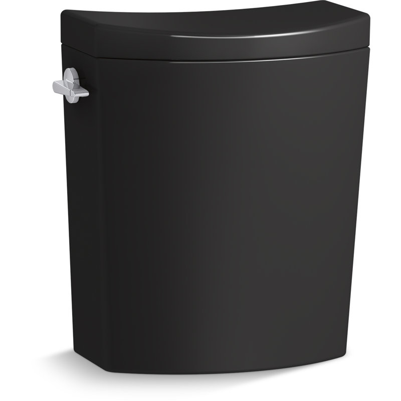 Persuade Dual-Flush Toilet Tank, Black