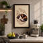 Sleeping Cat in Sage Boho - Wrapped Canvas-1053195851-1053195852