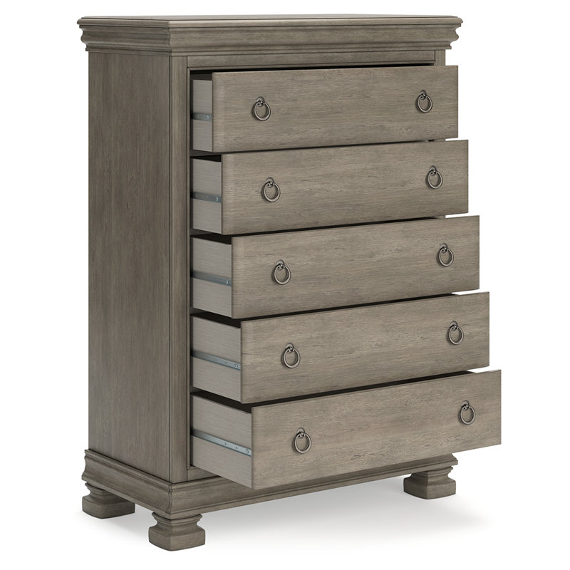 Commode 5 tiroirs 42 po Azema