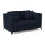 Paramount Boucle and Velvet Tufted Loveseat-70372507-70372521