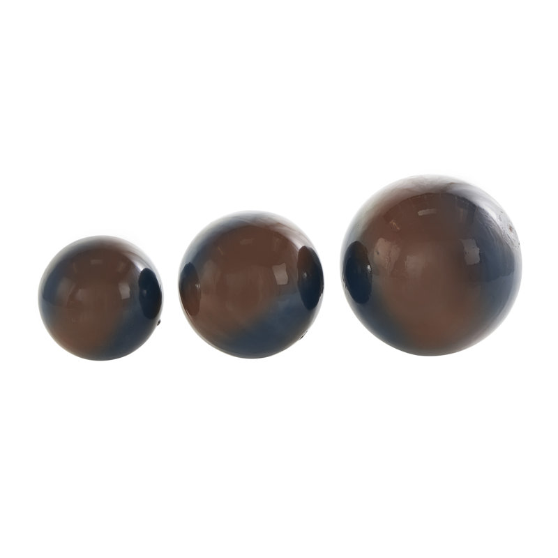 Brillion Plastic Ombre Decorative Orbs & Vase Filler with Accents Set, Glossy