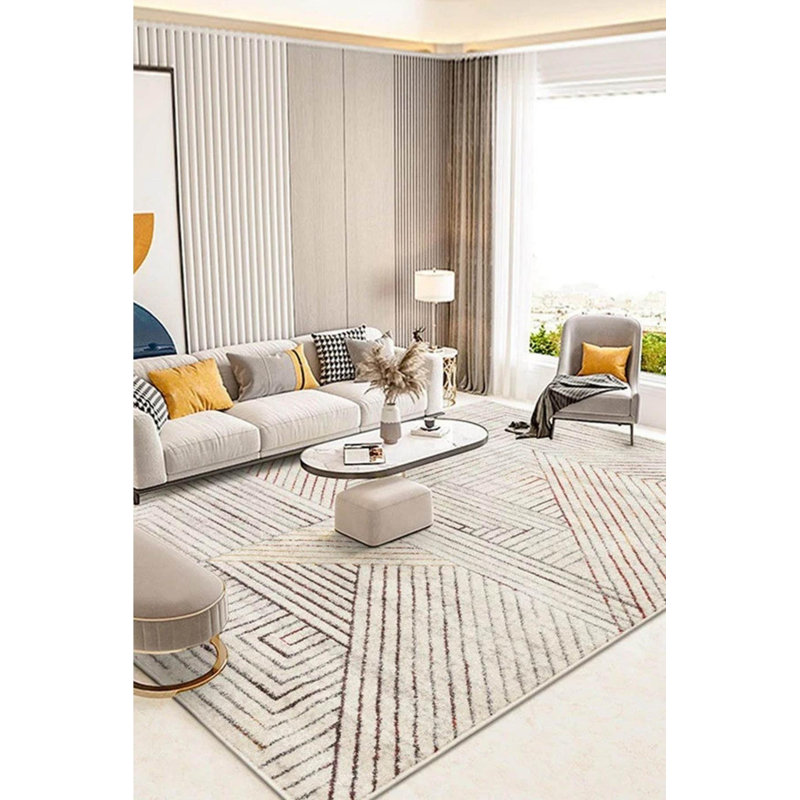 Tapis Meglena avec envers antidérapant, Tapis de couloir 3 pi 3 po x 6 pi 7 po