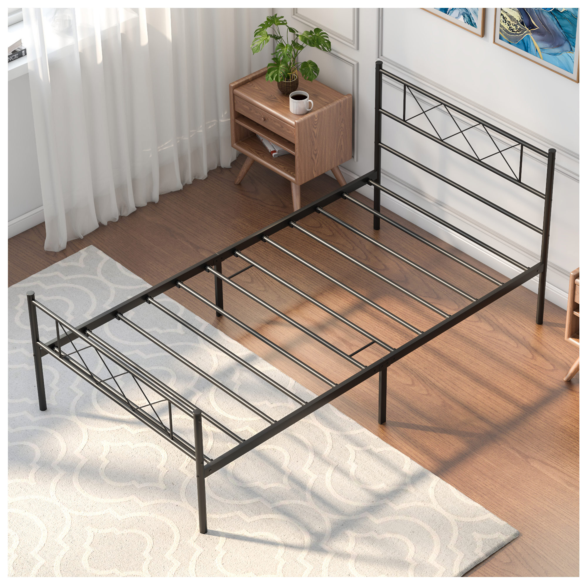 Vinura Open-Frame Bed | Wayfair