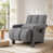 Tissu gris foncé