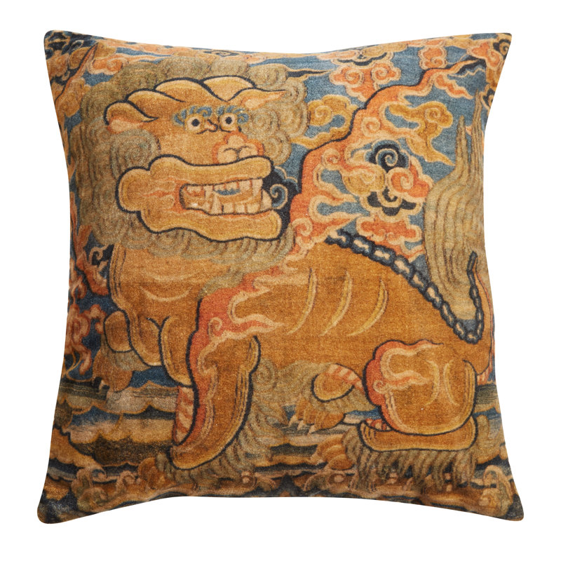 Velours Lion 18 po x 18 po