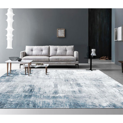 17 Stories Machine Washable Non Slip Stain Resistant Area Rug Modern Abstract Rugs