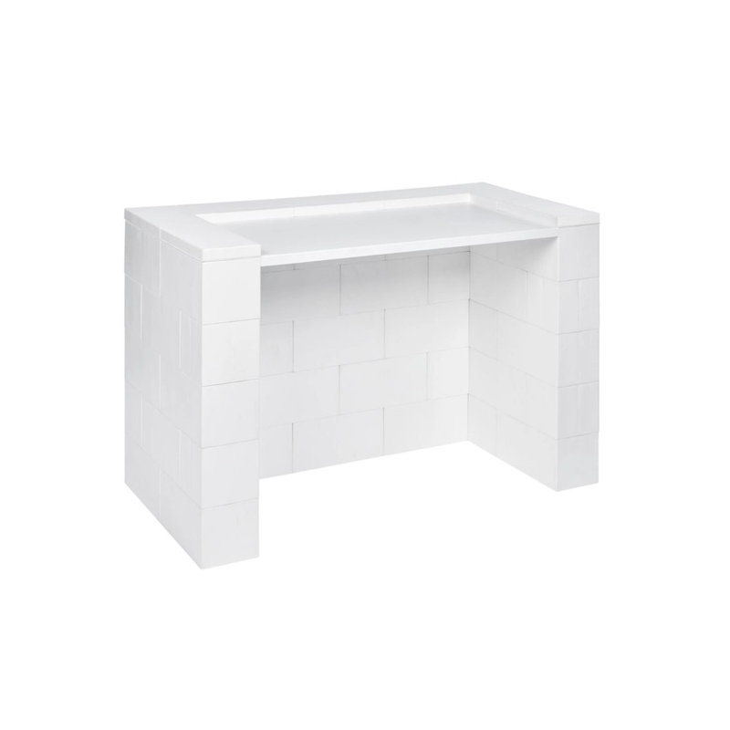 Ensemble de bureau 30 po, Blanc