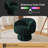 Upholstered Swivel Accent Chair Barrel Chair with Pillow-1721539069