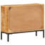 Buffet en bois de manguier massif 34,6 po x 11,8 po x 28 po Arcadia-927317193