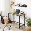 Kokoreta Metal Base Writing Desk-1865621330