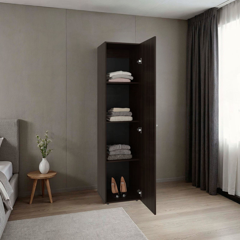 Linen Cabinet with Full-Length Mirror