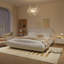 Lit plateforme Everly Quinn Elegant avec tête de lit tapissier et structure solide-852878865-825926912