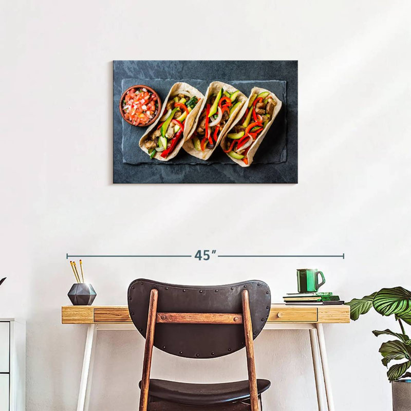 Yarlin Tacos De Cerdo, 20" H x 30" W