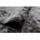 Machine Washable Bridget Gray/Black Rug