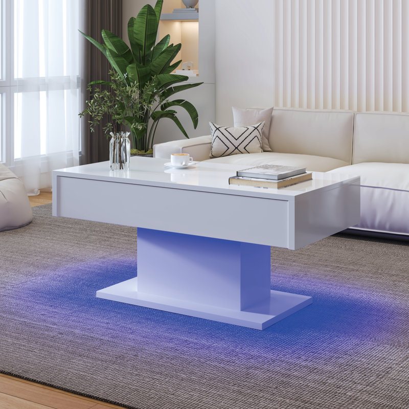 Table basse, Blanc