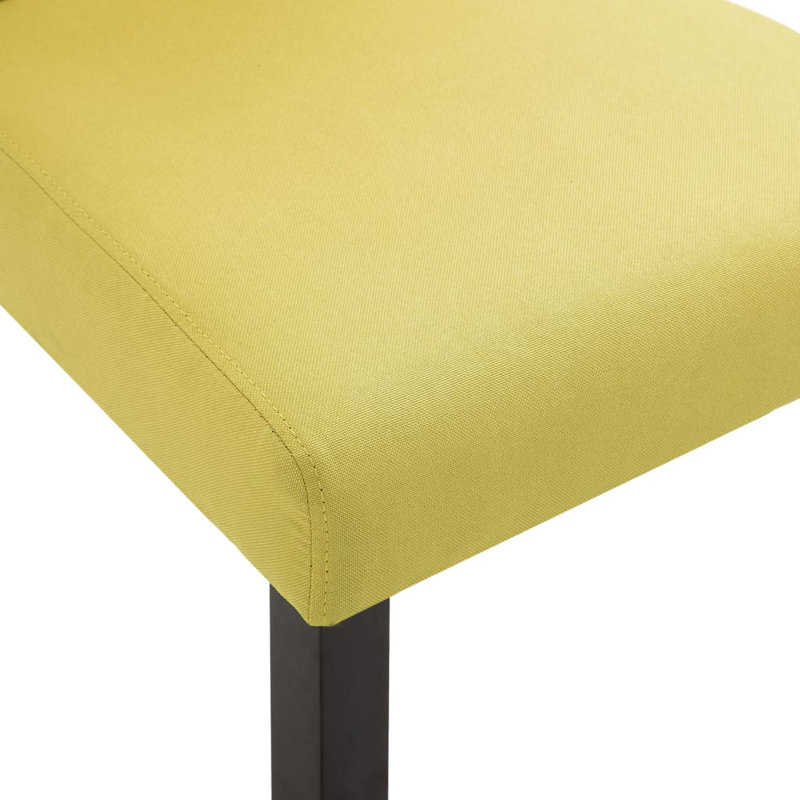Dining Chairs Accent Side Chair with Solid Wood Legs for Kitchen, 6, Vert