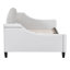 Lit de jour capitonné moderne de luxe, simple, beige-1257923644