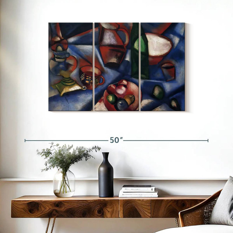 Nature morte 1912, H 24 po x l 38 po