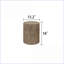 Ensemble de tables basses rustiques en bois - 3 tables d'appoint peu encombrantes pour le salon
