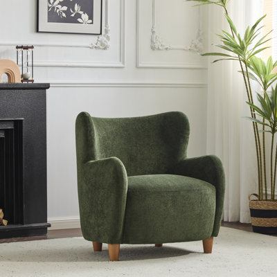 Fauteuil d'appoint rembourré Reshami