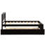 Lit plateforme simple avec lit gigogne en bois massif pour un espace de couchage stable et durable-1543741096