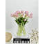Tulipes artificielles Real Touch dans un vase en verre -1915121166