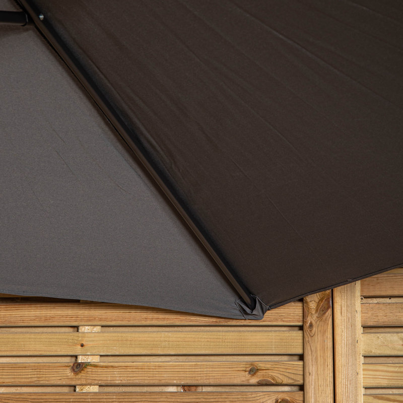 Samuel Alexander Market Parasol, Grey