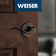 Toluca Inactive Passage Door Lever with Round Rosette