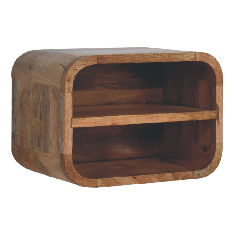 Debrianna 13.78'' W Solid Wood Nightstand
