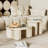 Modern simple cream style coffee table