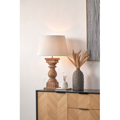 Wood Lamp Base Lamp