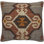Housse de coussin réversible en jute Chichester Ikat