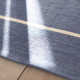 Creekmont Striped Handmade Flatweave Wool Blue/Cream Area Rug