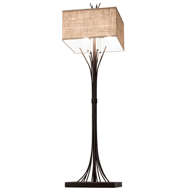 Rustic Lodge Floor Lamp