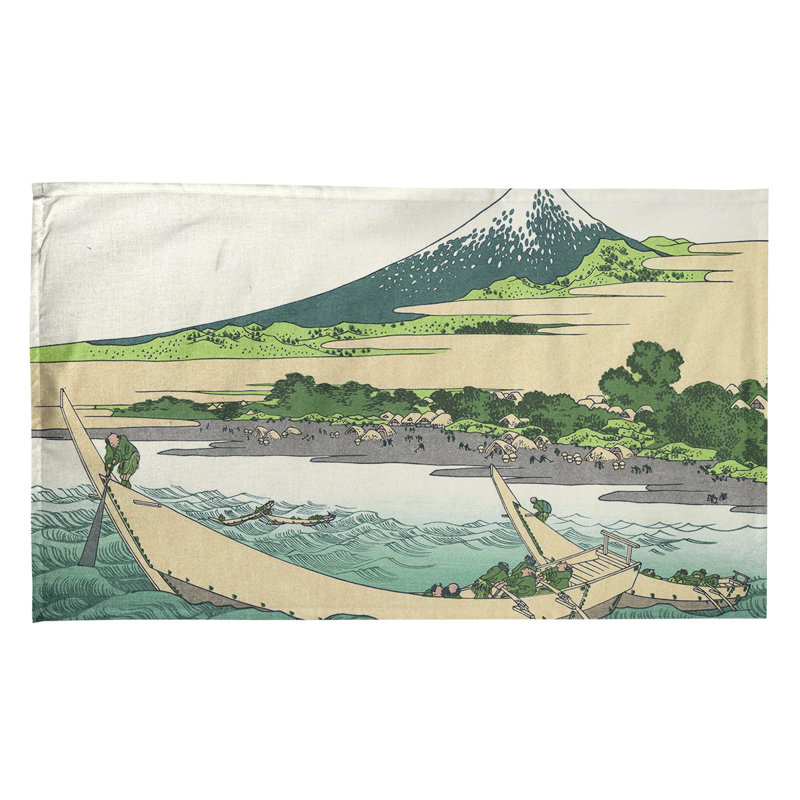Hague Tea Towel Kitchen Towel, Poly Twill, Green