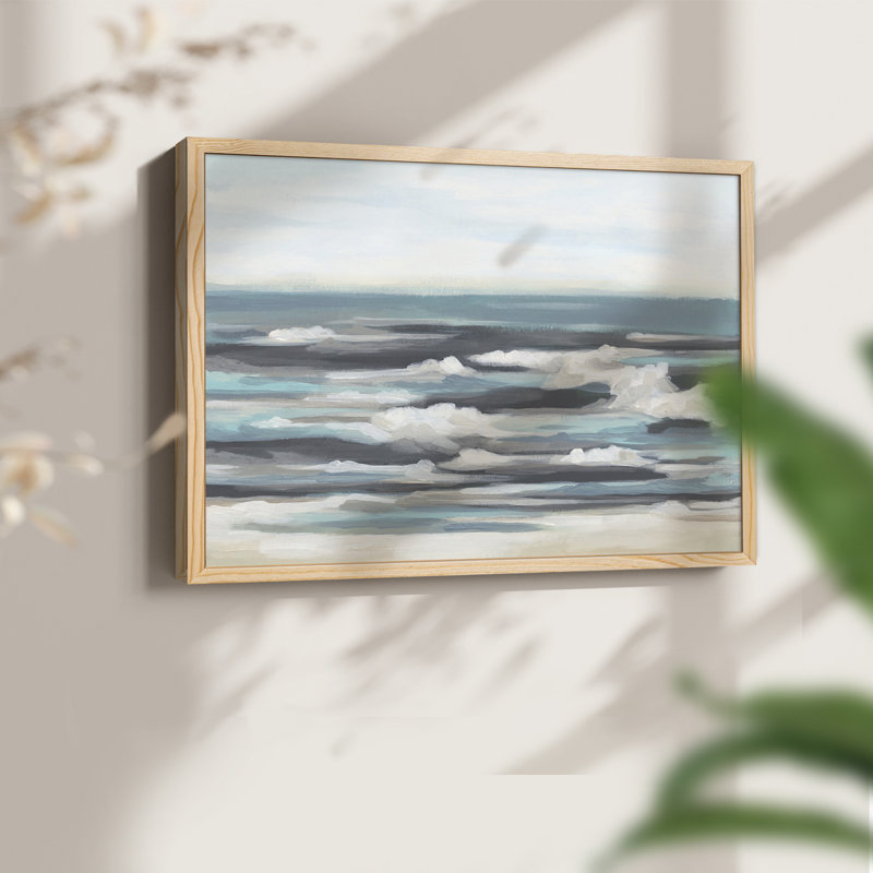 «Gentle Surf II», reproduction encadrée, Naturel, H 22 po x l 28 po