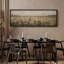 Art mural sur toile, "Mute Meadow Wildflower" - Scène de nature rustique pour vestibule ou bureau-115165330-115165329