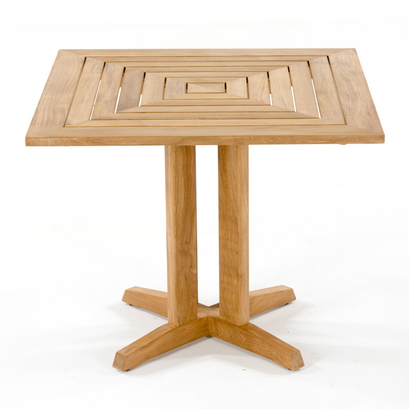 Outdoor 5 - Piece Teak Dining Set