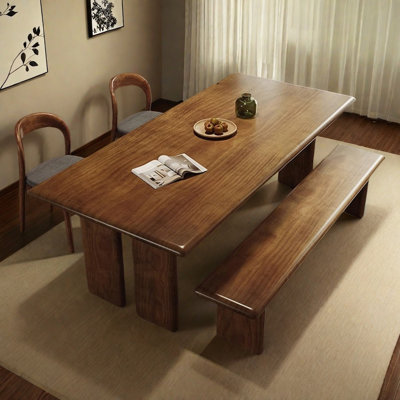 Simple Modern Solid Wood Dining Table Set