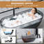 Baignoire de trempage autoportante ovale KUKUSIGA